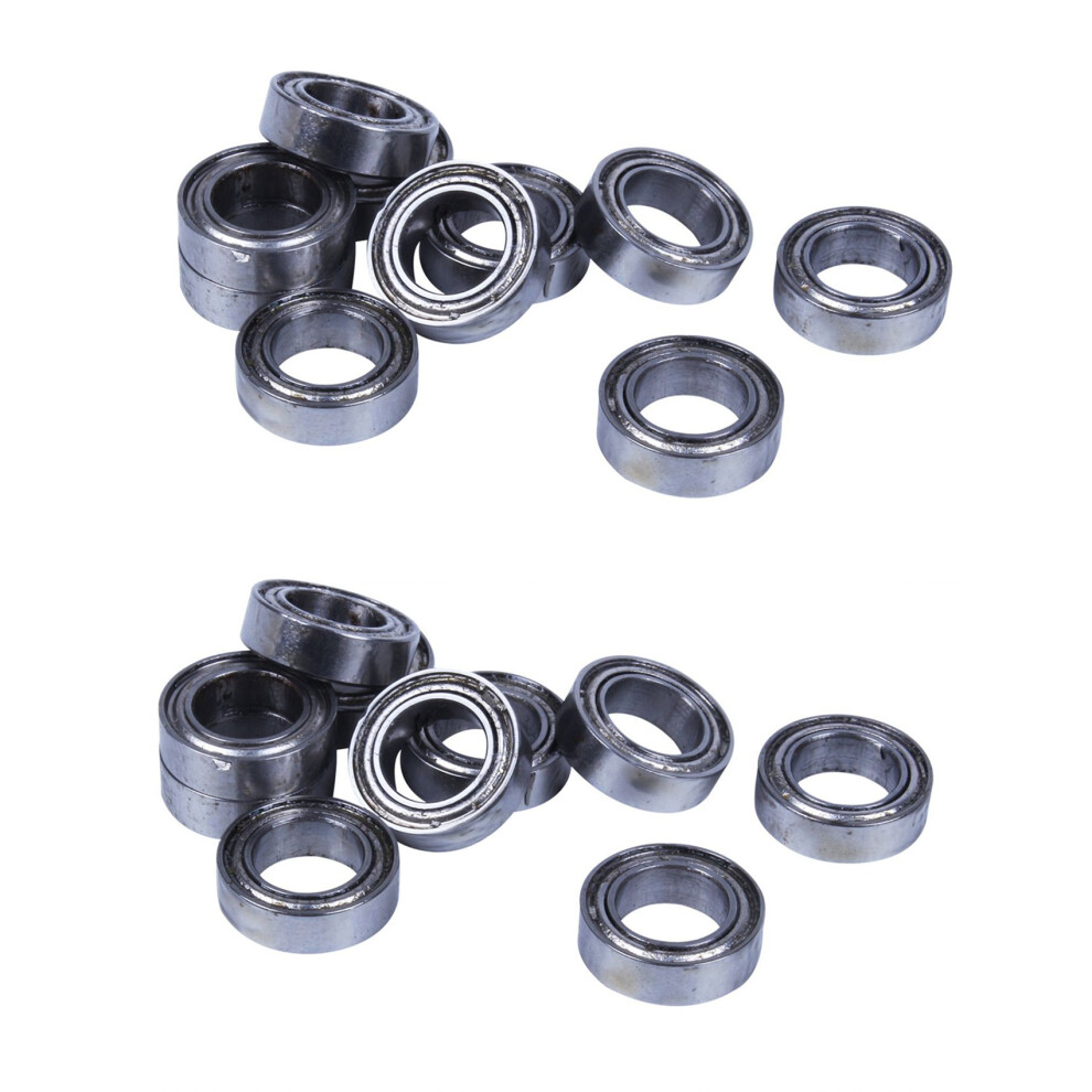 10Pcs Miniature Sealed Metal Ball Bearing Model: Mr106-Zz 6X10x3mm 4713408169243