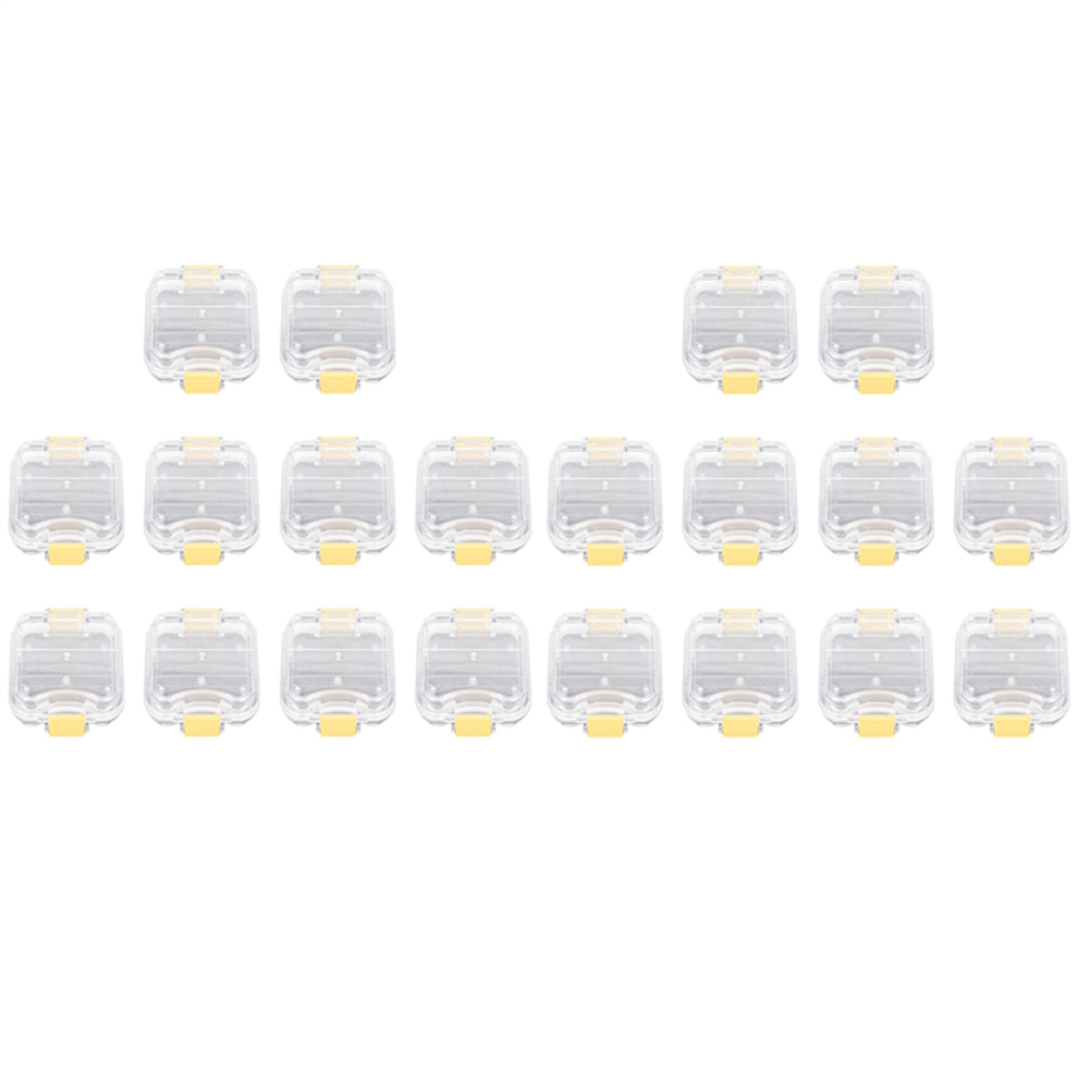 10Pcs Plastic Denture Tooth Box