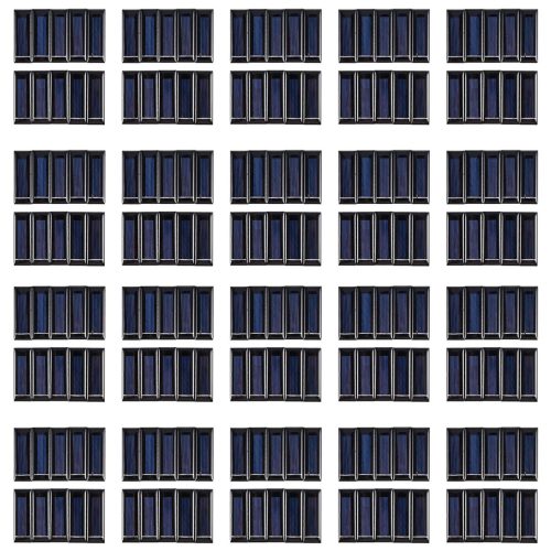10Pcs Mini Solar Panel 0.5V 100mA Solar Cells Photovoltaic panels 1