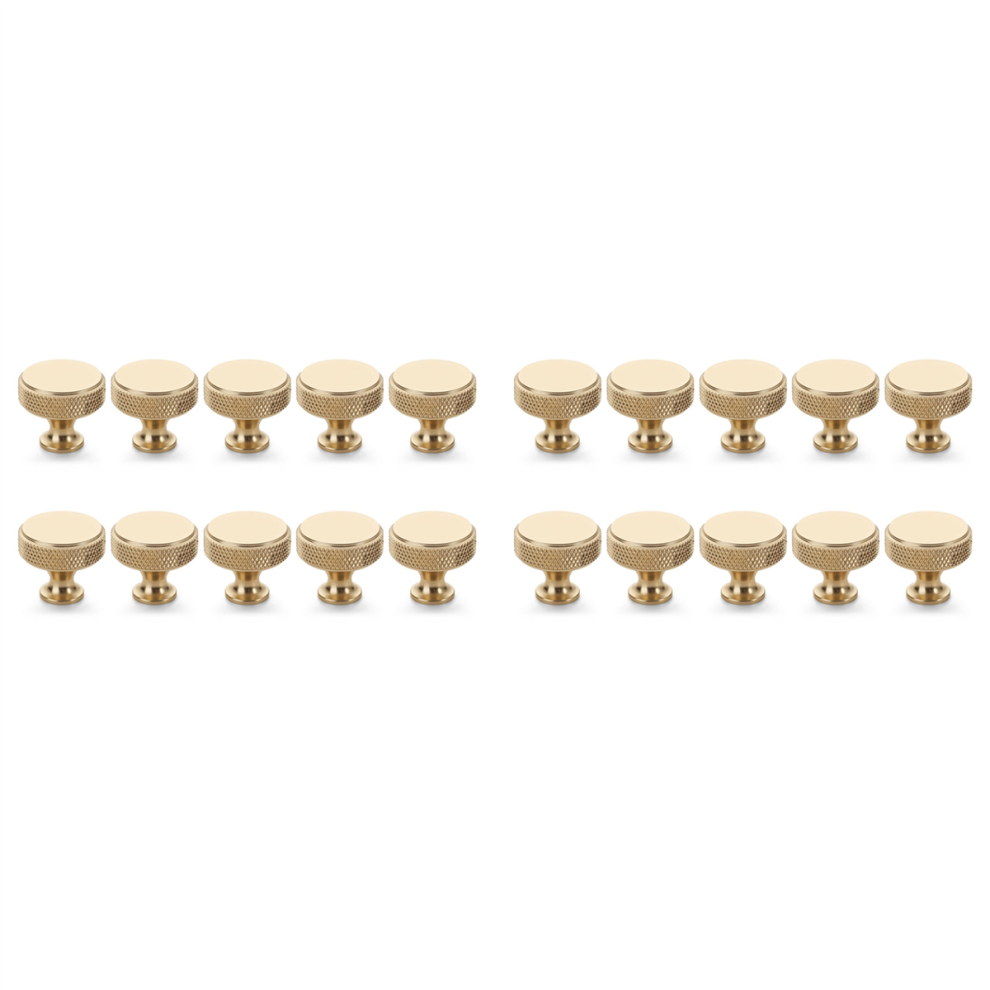 10Pcs Round Kitchen Cabinet Pulls For Dresser, Cupboard And Wardrobe 4713408171819