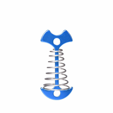 10Pcs Plank Floor Spring Anchor Outdoor Awning Fixed Nails