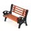 10Pcs Model Train HO N O Scale 1:75 Bench Chair Model 5