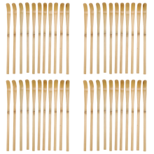 10Pcs Retro Natural Bamboo Matcha Scoop Tea Tools