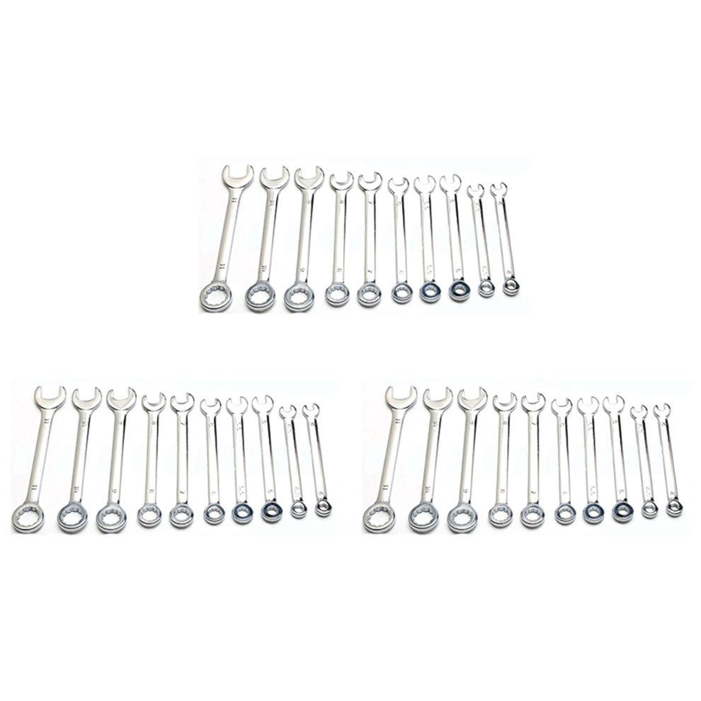 10Pcs Mini Wrench Dual Heads Offset Ring Combination 4-11Mm 4713408168994