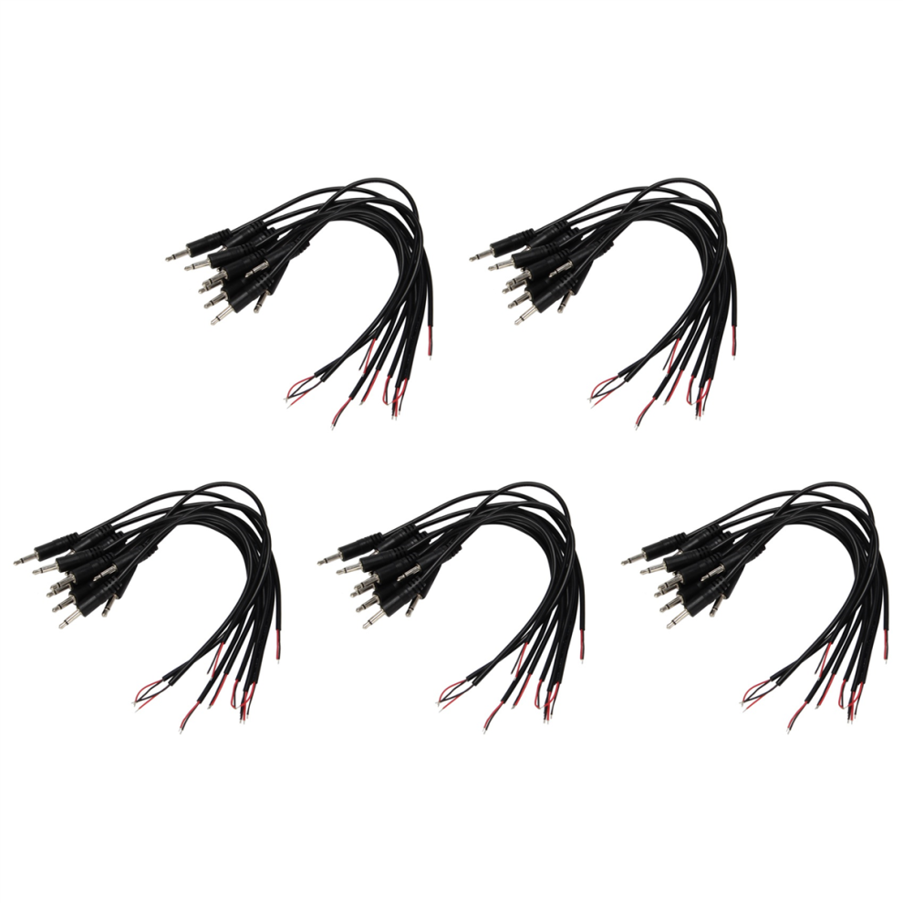 10Pcs Male Plug To Bare End 2 Pole Mono 1/8Inch 3.5Mm Jack Cable 4713408168000