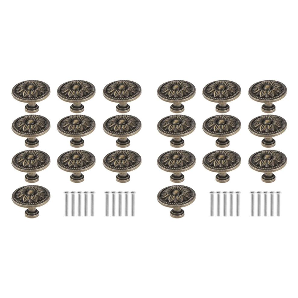 10Pcs,Vintage Handle Knobs,For Furniture, Kitchen Doors And Cupboards 4713408175831