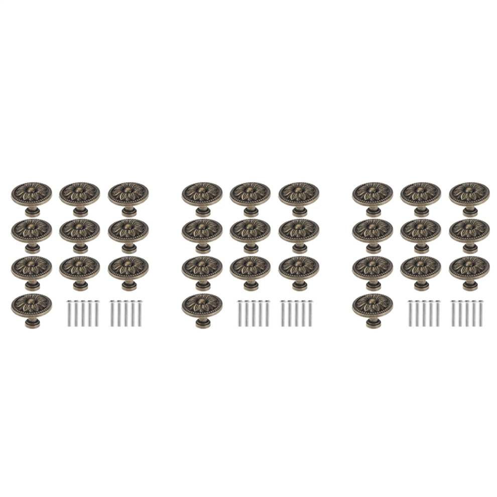 10Pcs,Vintage Handle Knobs,For Furniture, Kitchen Doors And Cupboards 4713408175824