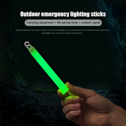 10Pcs Survival Kit Glowing Stick Emergency Light Sticks for Camping 2