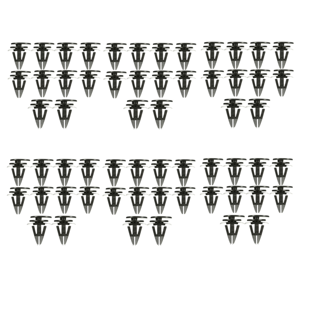 10Pcs Sill Trim Side Skirts Bumper Fastener Clip For Black 4713408172694