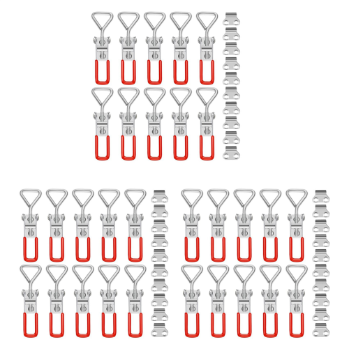 10Pcs Toggle Latch Clamp, 304 Stainless Steel Pull Hasp Latches