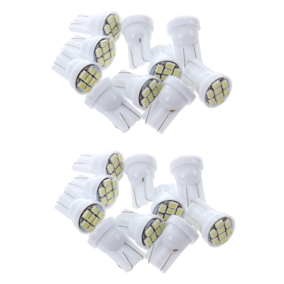 10X T10 W5w 8 Smd Led Standlicht Lampe Licht Light/White 4713408101236
