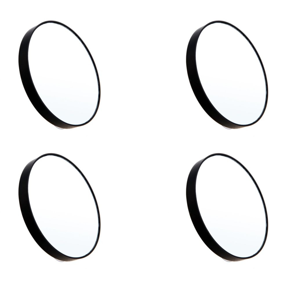 Black 10X Makeup Mirror Magnifying Mirror Round Mirror Ten Times