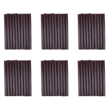 10x 100x7mm Adhesive Hot Melt Glue Sticks For Hot Melt Glue Brown