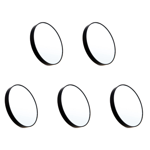 10X Makeup Mirror Magnifying Mirror Round Mirror Ten Times black