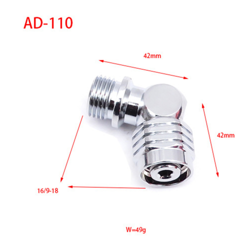 110 Degree Swivel Hose Adapter for 2Nd Stage Scuba Diving Regulator 1
