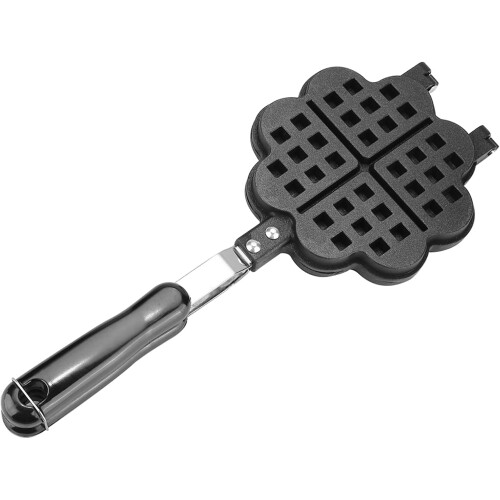 Waffle baking plate nonstick coating for sweet breakfast heart shape tools gas stove kitchen 1