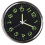 12 Inch Round Large Luminous Wall Clock Glow in the Dark -Silver 2