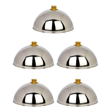 12 Inch Stainless Steel Cheese Melting Dome And Steaming Cover