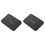 12 Inch High Pressure Top Larger Flow Rainfall Shower- Black 1