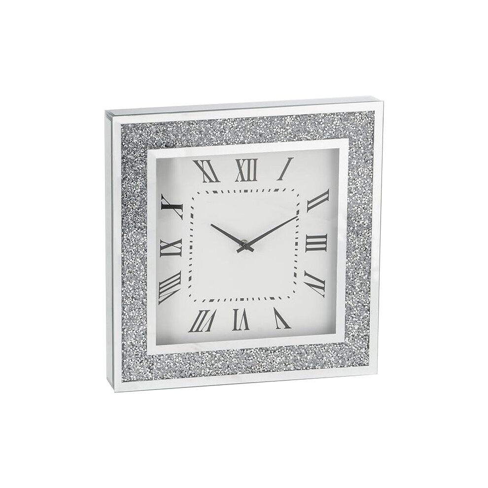 Jewel Wall Clock Diamante Glass 35Cm-image-OPC-PJ529DZ-NEW