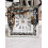 Crushed Diamante Glass Clock 15Cm 2