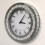 Round Jewel Wall Clock Black Needles 30Cm 1