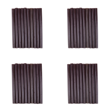 10x 100x7mm Adhesive Hot Melt Glue Sticks For Hot Melt Glue Brown
