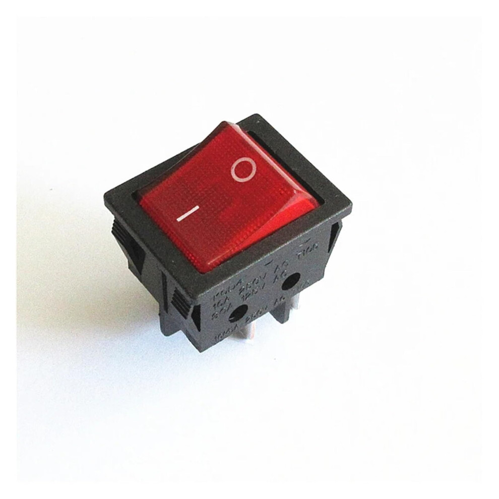Latching Rocker Switch Power Switch 4 P With Light 16A 250Vac 30A 125Vac T8555 Kcd4 Dpst Welder Switch Ref: 1087 6276012017136