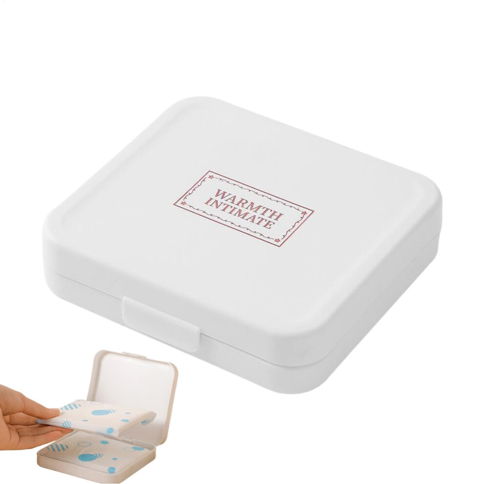 Tampon Holder Bathroom Sanitary Napkin Storage Box Tampon Storage Box Organizer for Women