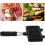 Nonstick waffle baking mold with 2 antiscalding handles 2