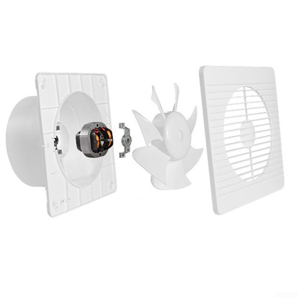 Reliable Ventilation System, Wall Mounting, Exhaust Fan For Houses (15.2 Cm) 6Inch 6493810267024