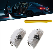 Stück Autotürlichter Logo-Projektor Kompatibel mit Infiniti Q50 Q60 Q70 G25 G37 QX50/56/60/70/80 M25/35/37/45/56 FX35/37/45/50 EX25/35/37