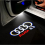 2 Pcs Car Door Lights Compatible with Audi A3 Accessories, Super Bright Welcome Light Puddle Light 5