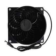 Duct Flange Extractor Fan 12V 3000RPM Dog House Chicken Coop Kitchen Bathroom Solar Compatible