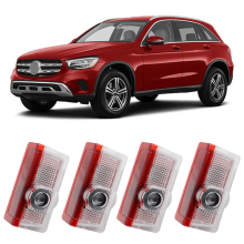kpl auton ovivalon logoprojektori, yhteensopiva lisävarusteiden kanssa ECS E300L GLC, haalistumaton LED-lätäkkövalo, päivitetty erittäin kirka