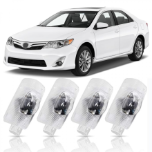 kpl auton ovivalojen logoprojektorin lätäkkövalot, jotka ovat yhteensopivia Highlander/Camry/Prius/Sienna/Tundra/Venza/4 Runner -lisävarusteid
