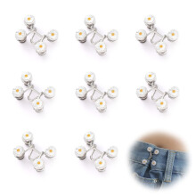 Make the waistband tighter, 8 pieces trouser buttons, no sewing required