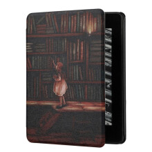 (Girl Bookstore Smart Leather Flip Magnetic Cover) Case with Hand Strap for Kindle 10th Gen 2019 J9g29r 6'' Leather Cover New