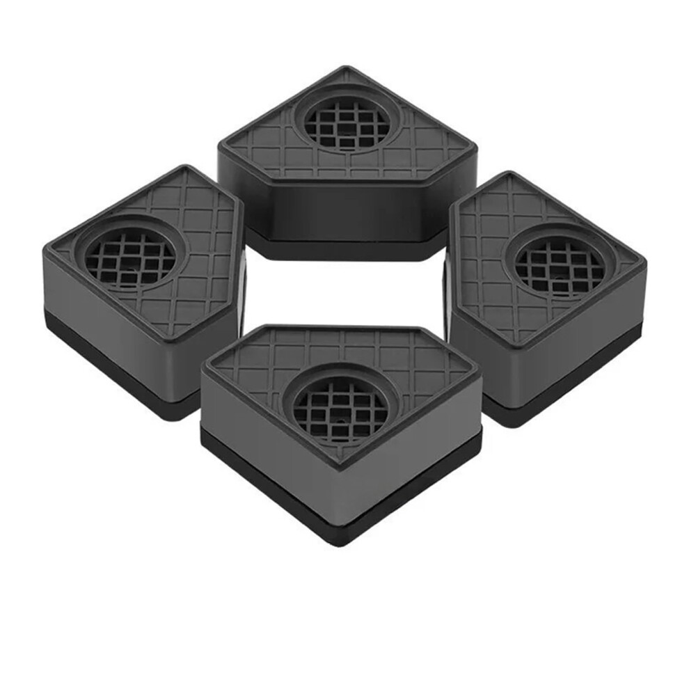 4 pieces antivibration pads for washing machines, rubber feet, quiet (Gray 4Pcs A)-image-OPC-PJ52KFH-NEW