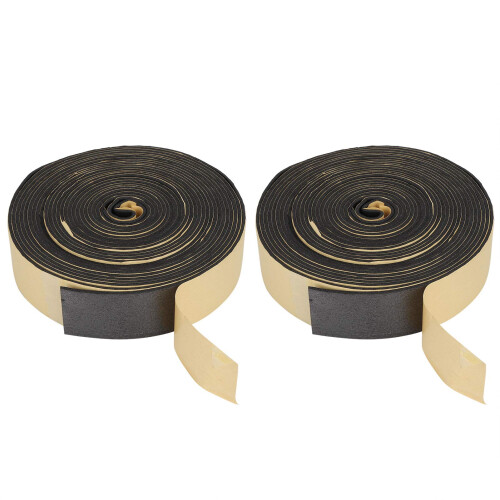 2PCS Selfadhesive air conditioning Insulation cotton belts  Comfortable in a single op Bag for easy use Packed