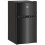Homcom HOMCOM 88L Small Fridge Freezer with 5-Setting Thermostat, Inner Light 2