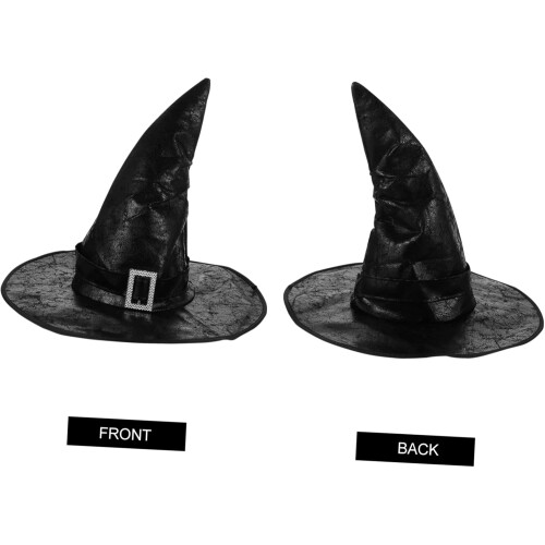 Halloween Witch Hat Headwear Stylish Cosplay Props  Celebration 1