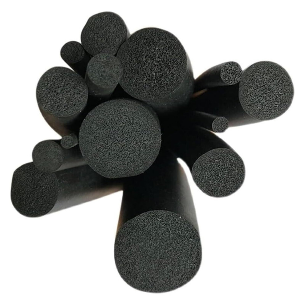 Epdm Foam Strip, Solid Oring, Round Rod 526Mm (11Mm 1M) 6493810285691