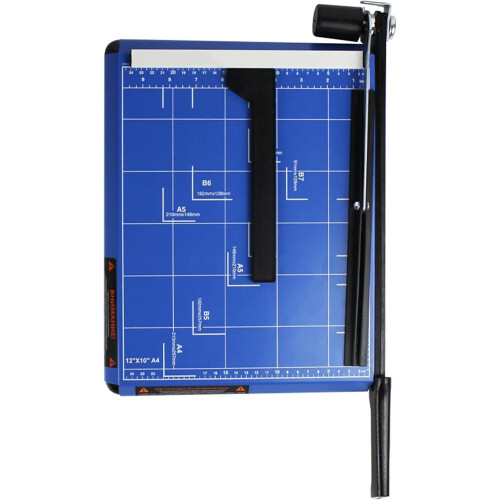 Stackable paper cutter A4, photo cutter, cutting machine – 12 sheets, office and home use 1