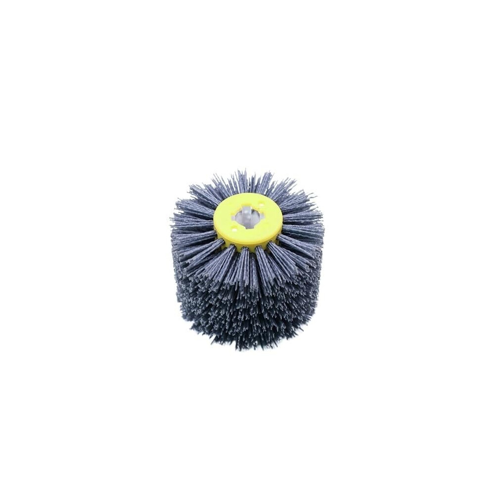 Nylon Brush, Grinding Brushes 1 Piece 120 100 19 Mm Nylon Grinding Wire Drum Polishing Disc Uso Suitable For Woodworking And Metalworking (P80) 6493810286766