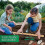Foldable Seed Spacing Ruler with Planting Wood and Dibber Stick 2