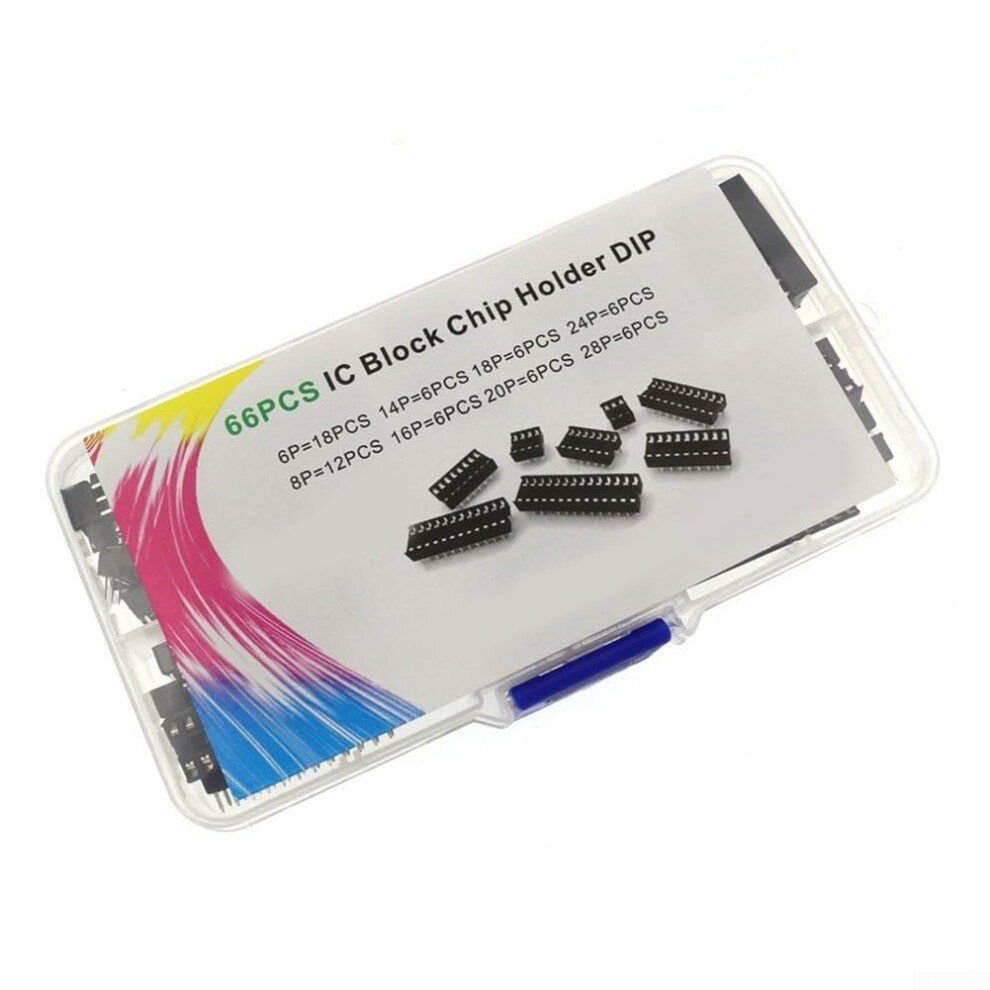 Reliable Connections Made Easy, 66Piece Ic Chip Holder Set With Multiple Specifications 6276012023687