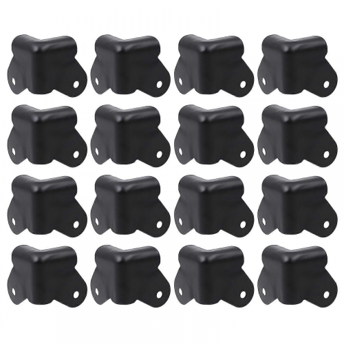 Lot de 16 protections d'angle en fer pour caisson de son, protection contre les chocs 1