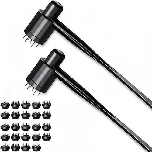 Martillo dérmico de 7 estrellas y flor de ciruelo (2 cajas/26 piezas)