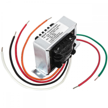 Transformador de control de 24 V 40 VA compatible con 40 VA, primario 120, 208, 240 V, secundario 24 V, HVAC, horno de múltiples tomas con